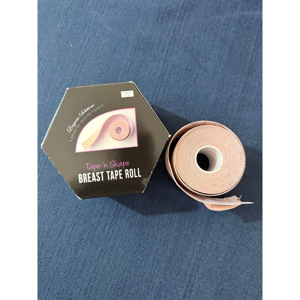 Lingerie Solutions Tape n Shape Bridal Backless Breast Tape Roll Nude Sculpt